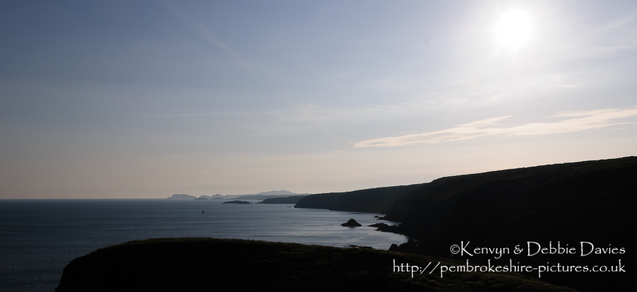 Solva and surrounding headlands