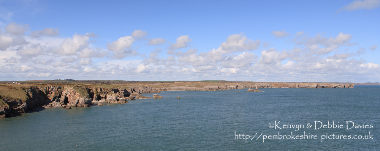 The Coast Around St Govan's Head.