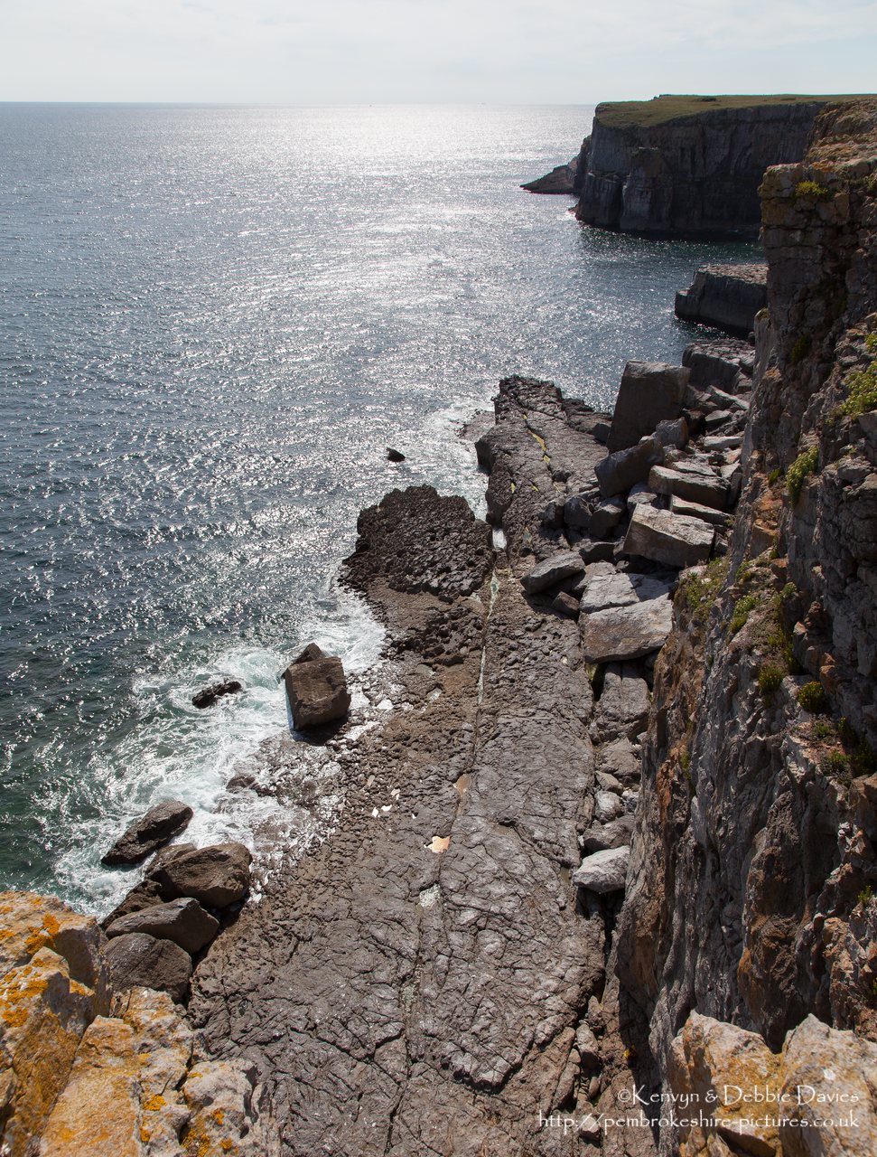The Coast Around St Govan's Head.