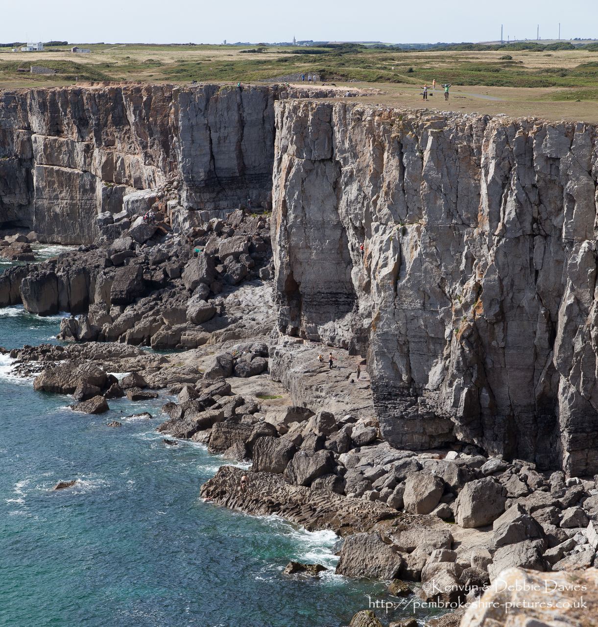 The Coast Around St Govan's Head.