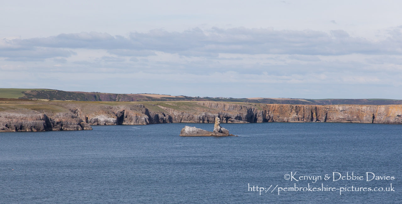 The Coast Around St Govan's Head.