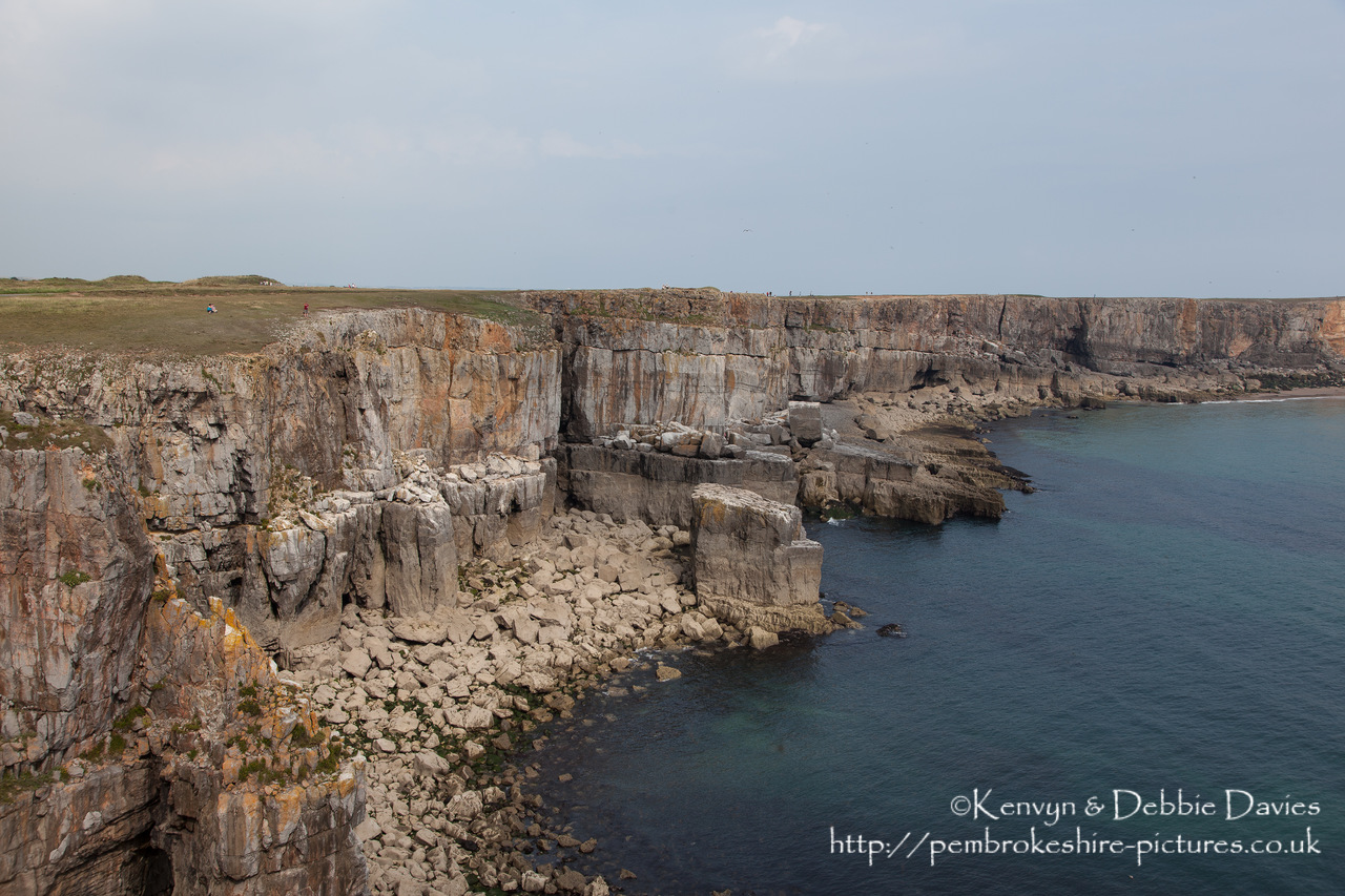 The Coast Around St Govan's Head.