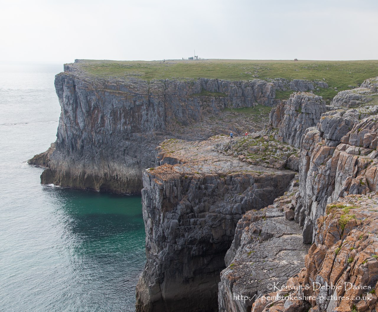 The Coast Around St Govan's Head.