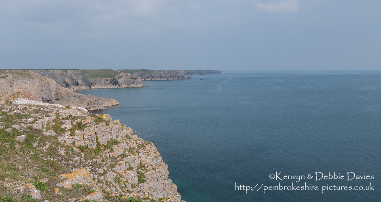 The Coast Around St Govan's Head.