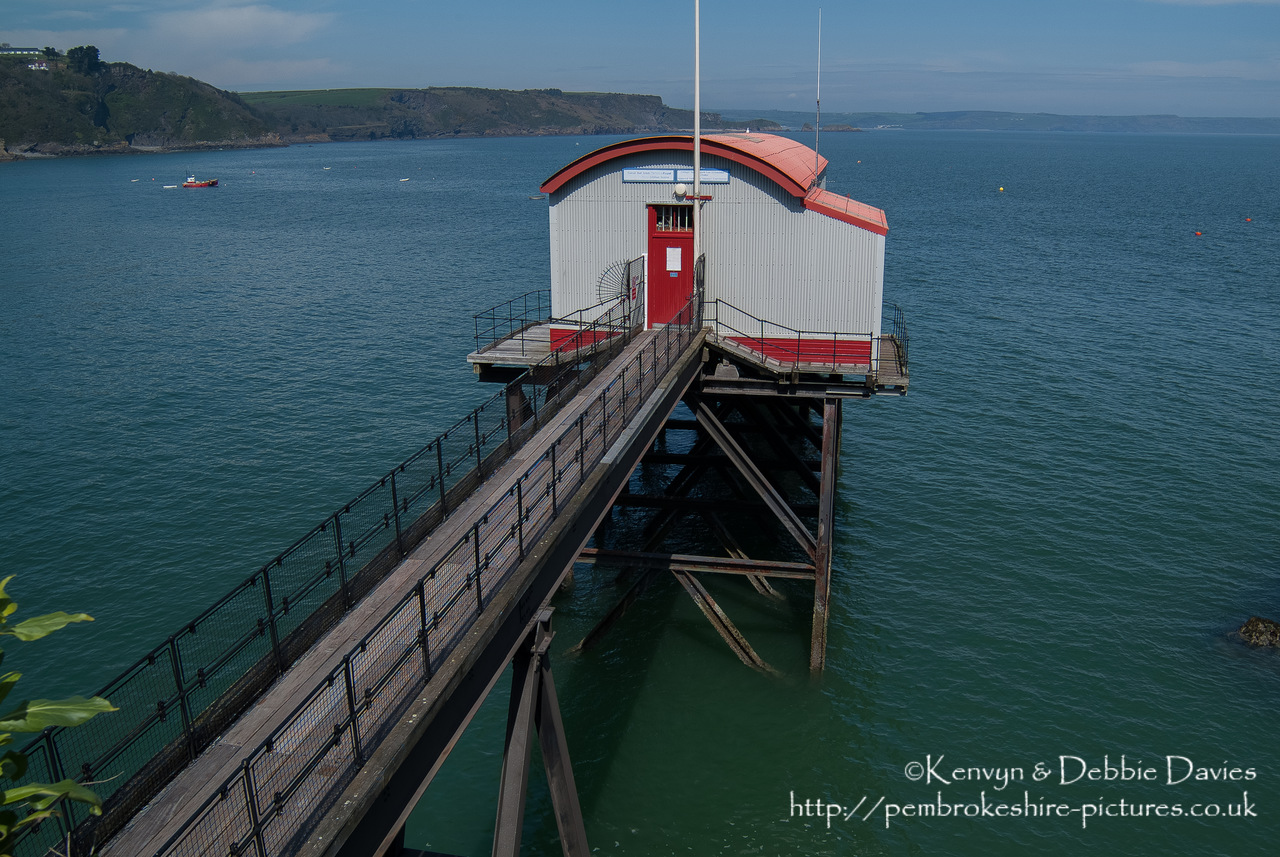 Tenby has had a lifeboat station since 1852, with the RNLI running it since 1854. It currently (as at 2012) has the old station (recently converted to a private residence), built in 1976 and the new  (completed 2005).