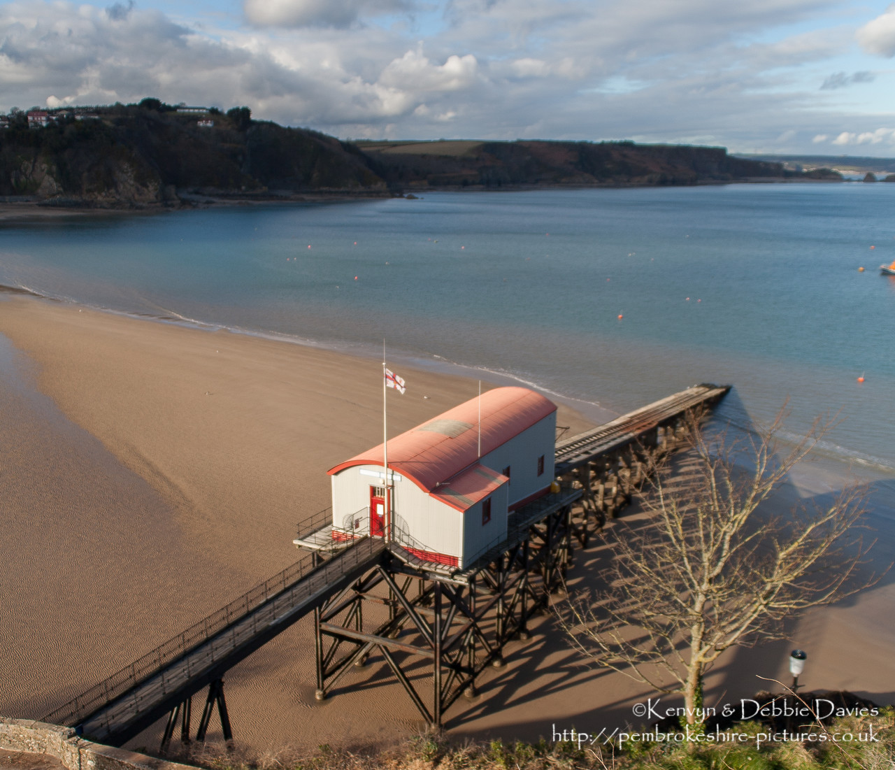 Tenby has had a lifeboat station since 1852, with the RNLI running it since 1854. It currently (as at 2012) has the old station (recently converted to a private residence), built in 1976 and the new  (completed 2005).