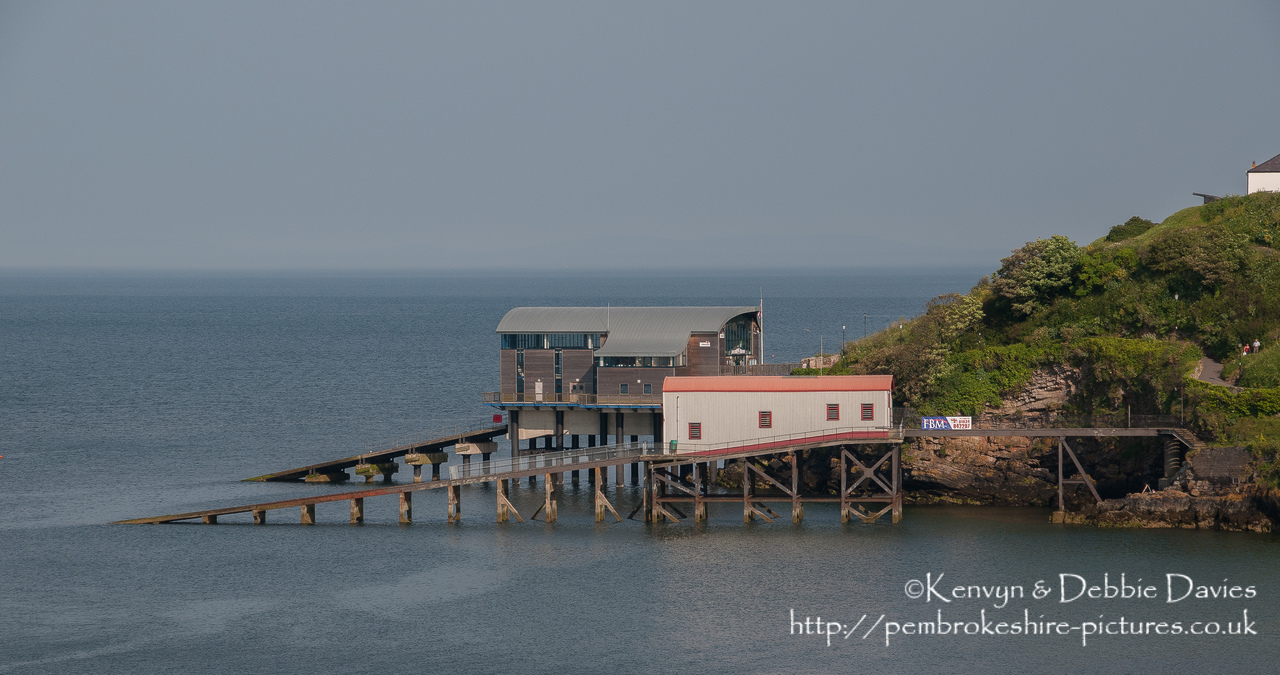 Tenby has had a lifeboat station since 1852, with the RNLI running it since 1854. It currently (as at 2012) has the old station (recently converted to a private residence), built in 1976 and the new  (completed 2005).