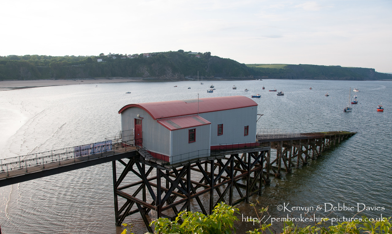 Tenby has had a lifeboat station since 1852, with the RNLI running it since 1854. It currently (as at 2012) has the old station (recently converted to a private residence), built in 1976 and the new  (completed 2005).
