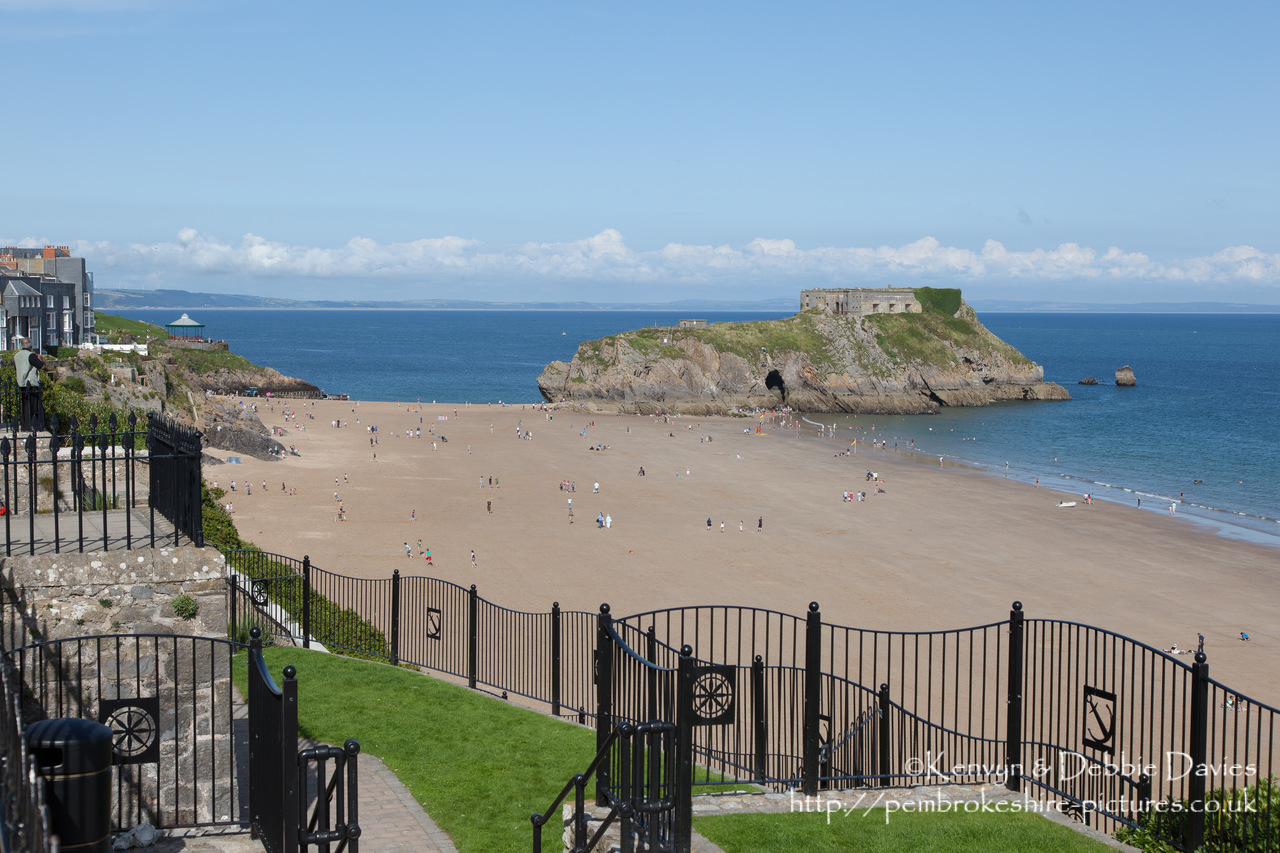 St. Catherine's Fort in Tenby was built in 1867 to prevent Tenby being used as a bridgehead for an attack on the port of Milford Haven. It is currently derellict but has acted as a fort, private dwelling and zoo!