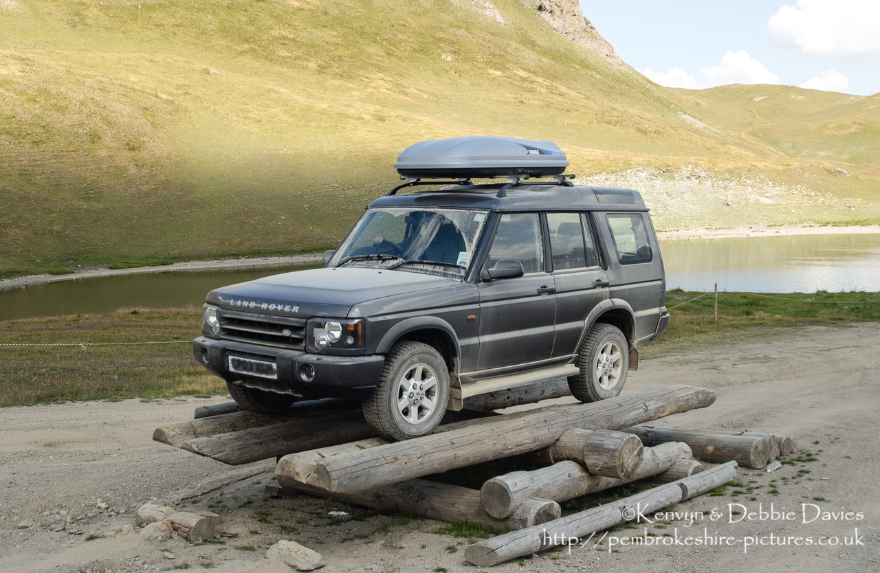 The Val d'Isère ski resort is used as an off-roading course during the summer months when there little snow about. Manufacturers use it to test their new 4x4's.