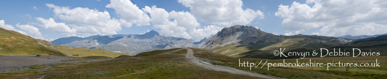 The Val d'Isère ski resort is used as an off-roading course during the summer months when there little snow about. Manufacturers use it to test their new 4x4's.