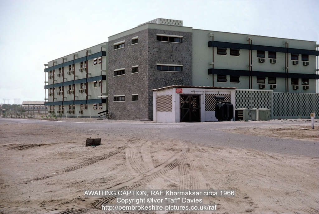 AWAITING CAPTION, RAF Khormaksar circa 1966