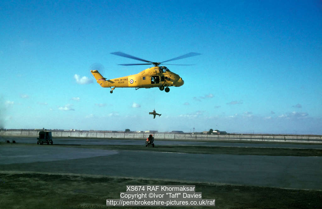 Westland Wessex HC Mark 2 XT601 at RAF Khormaksar