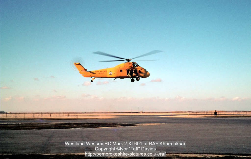 Westland Wessex HC Mark 2 XT601 at RAF Khormaksar