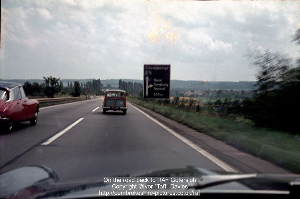 On the road back to RAF G&uuml;tersloh