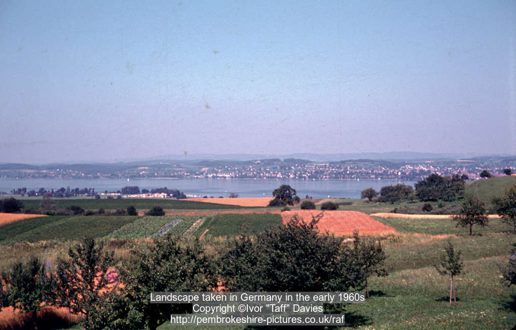 Landscape taken in Germany in the early 1960s