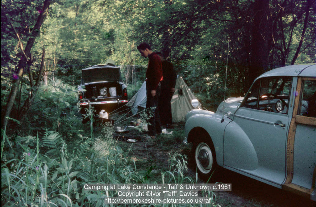 Camping in Germany, 1961