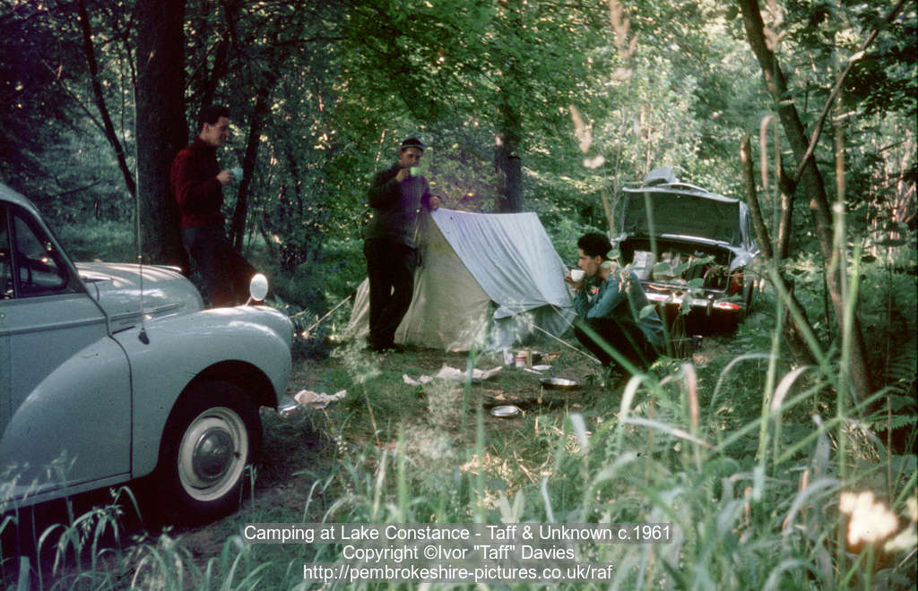 Camping in Germany, 1961