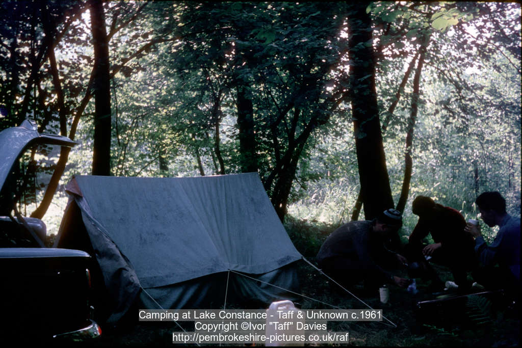 Camping in Germany, 1961