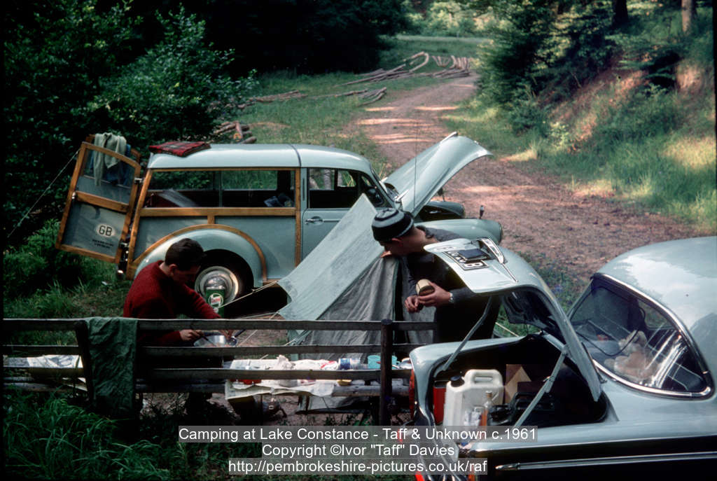 Camping in Germany, 1961