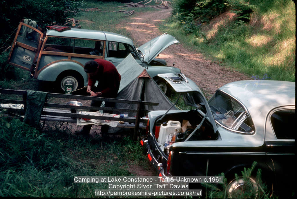Camping in Germany, 1961