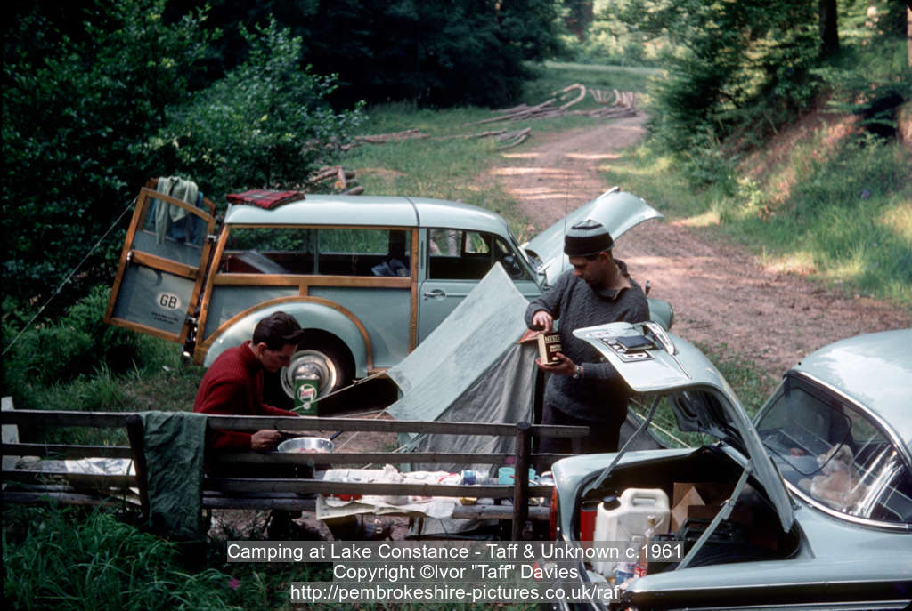 Camping in Germany, 1961