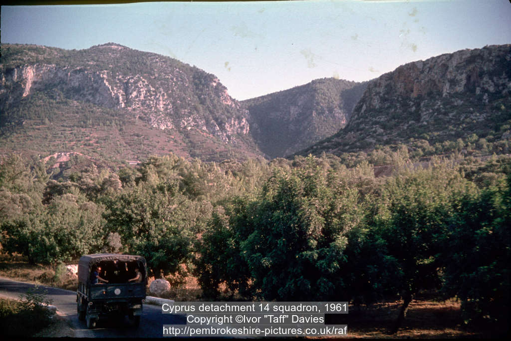 Cyprus detachment 14 squadron, 1961
