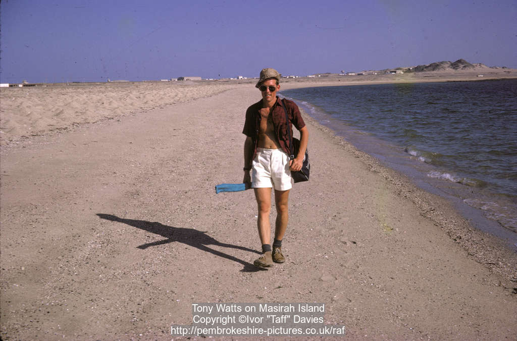Tony Watts on Masirah Island