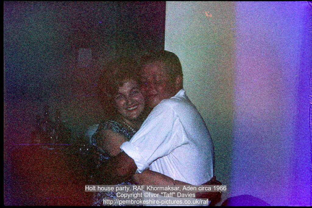 Holt house party, RAF Khormaksar, Aden circa 1966