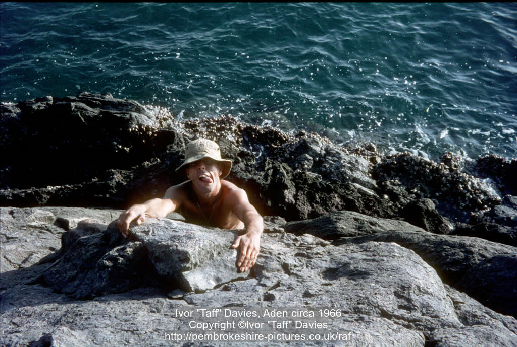 Ivor "Taff" Davies, Aden circa 1966