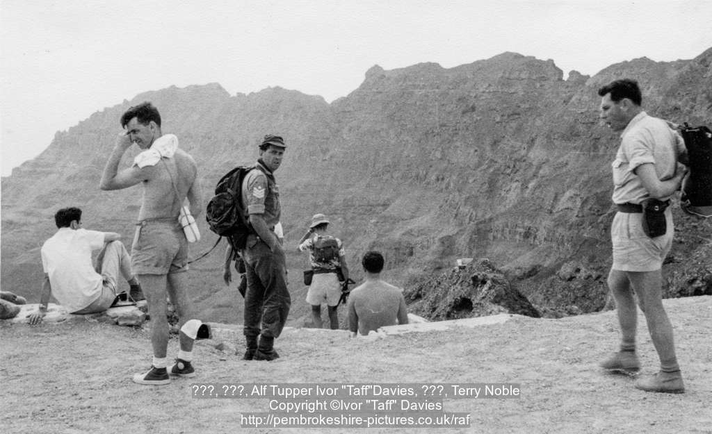 ???, ???, Alf Tupper Ivor "Taff"Davies, ???, Terry Noble