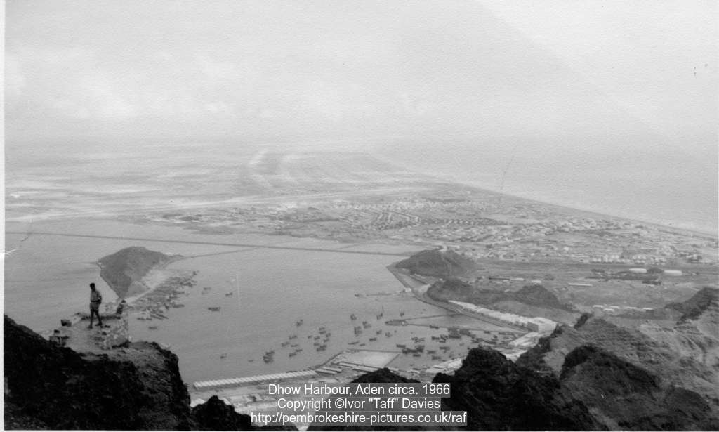 Dhow Harbour, Aden circa. 1966