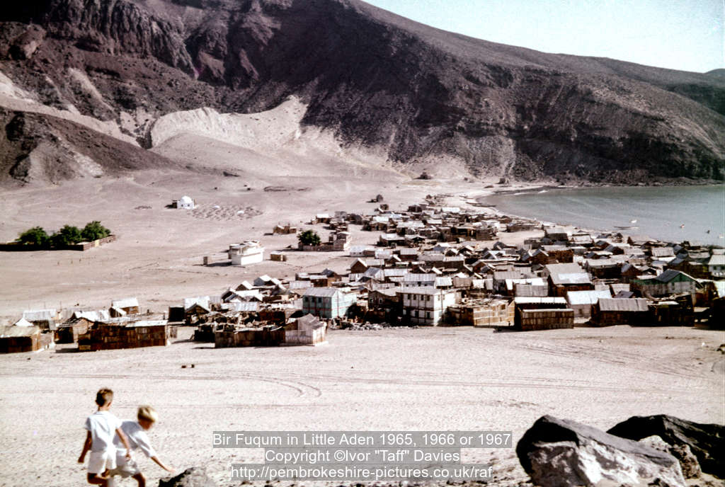 Bir Fuqum in Little Aden 1965, 1966 or 1967