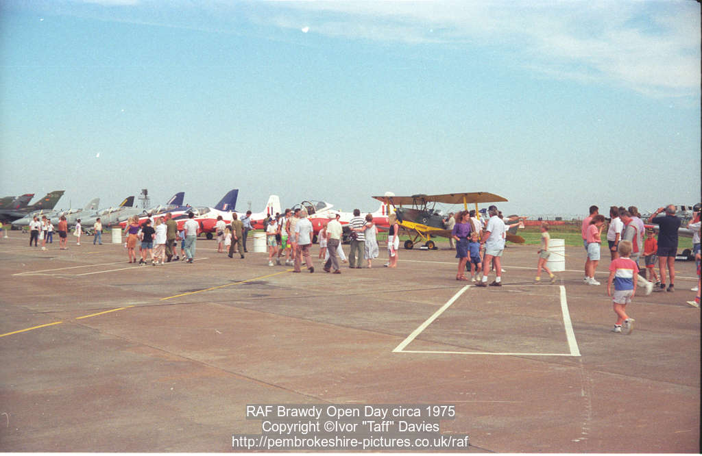 RAF Brawdy Open Day circa 1975