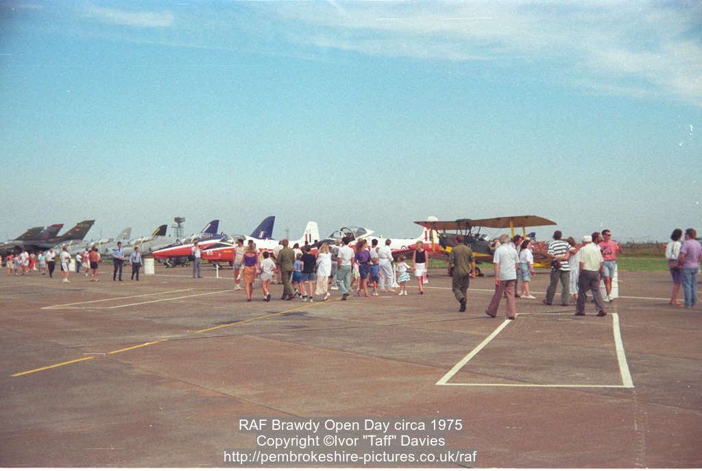 RAF Brawdy Open Day circa 1975