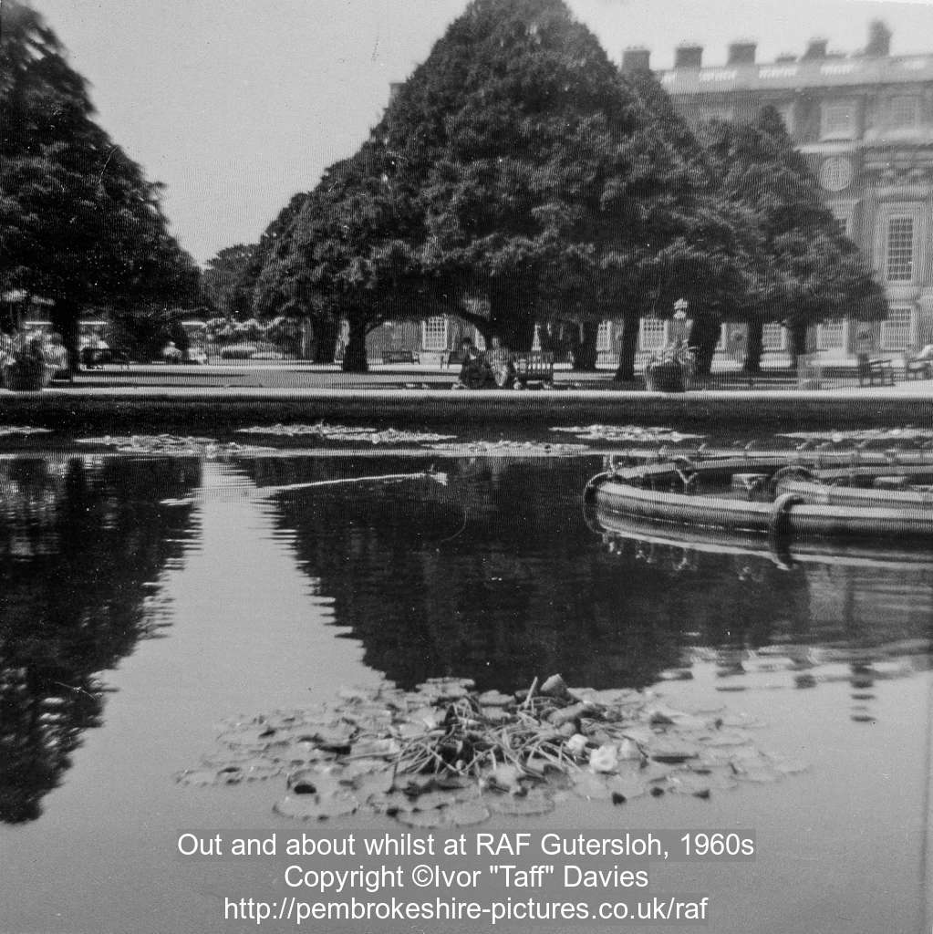 Out and about whilst at RAF G&uuml;tersloh, 1960s