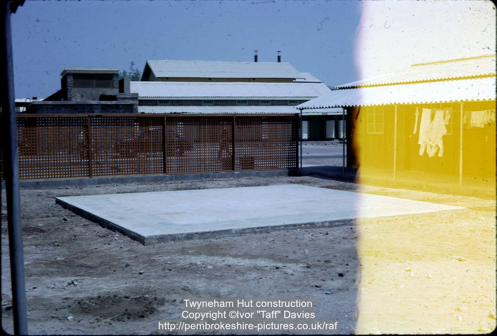 Twyneham Hut construction