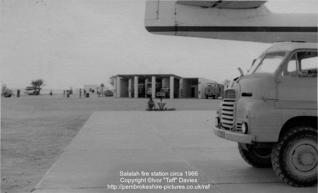 Salalah fire station circa 1966