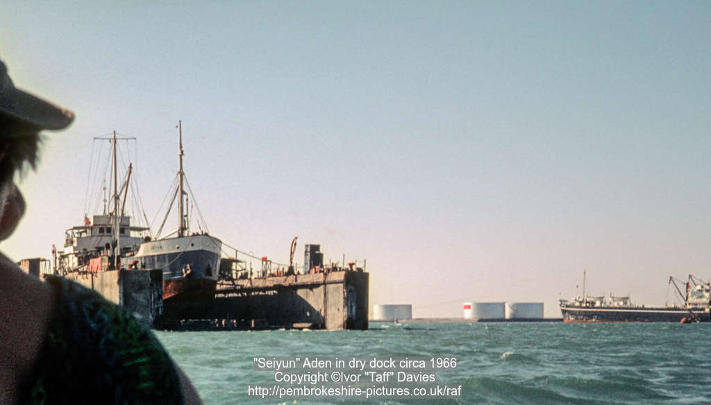 "Seiyun" Aden in dry dock circa 1966