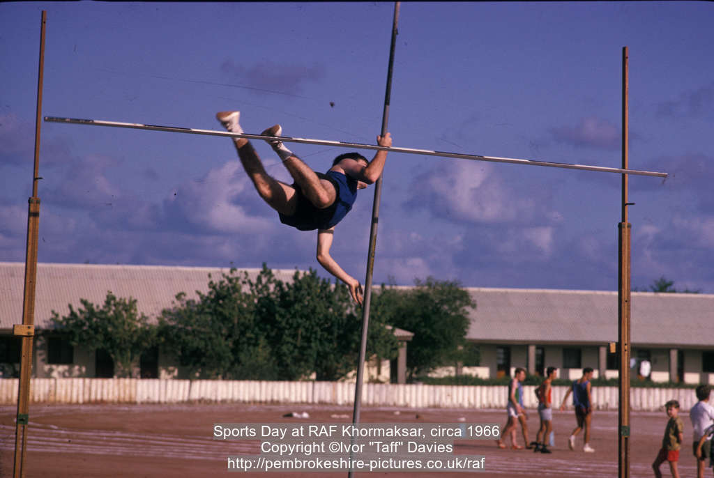 Sports Day at RAF Khormaksar, circa 1966