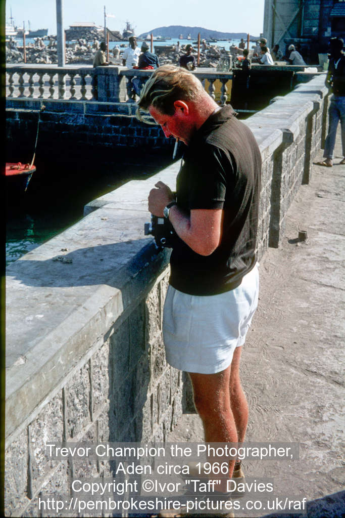 Trevor Champion the Photographer, Aden circa 1966