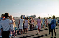 Scottish Aviation Twin Pioneer at RAF Khormaksar, Aden 1967 Open Day.