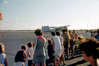 Scottish Aviation Twin Pioneer at RAF Khormaksar, Aden 1967 Open Day.