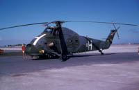 Westland Wessex HC Mark 2 XS674 of 78 squadron at RAF Khormaksar, Aden 1967 on training exercise.  As of 2010 XS674 was located at Biggin Hill Airport near London.