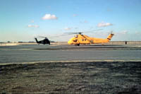 Westland Wessex HC Mark 2 XS674 & XT601 at RAF Khormaksar, Aden 1967  On training exercise.