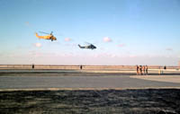 Westland Wessex HC Mark 2 XS674 & XT601 at RAF Khormaksar, Aden 1967  On training exercise.