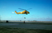 Westland Wessex HC Mark 2 XT601 at RAF Khormaksar, Aden 1967 on training exercise.    There's an image of XT601 from 1994 at RAF Waddington here .
