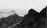 RAF Khormaksar, Slave Island, Maala, Dhow Harbour from Jebel Shamsan, Aden.