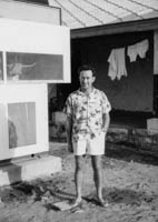 Black and white print from Aden whilst based at RAF Khormaksar