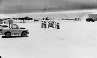 RAF Salalah Guard of Honour. Black and white print from Aden whilst based at RAF Khormaksar.